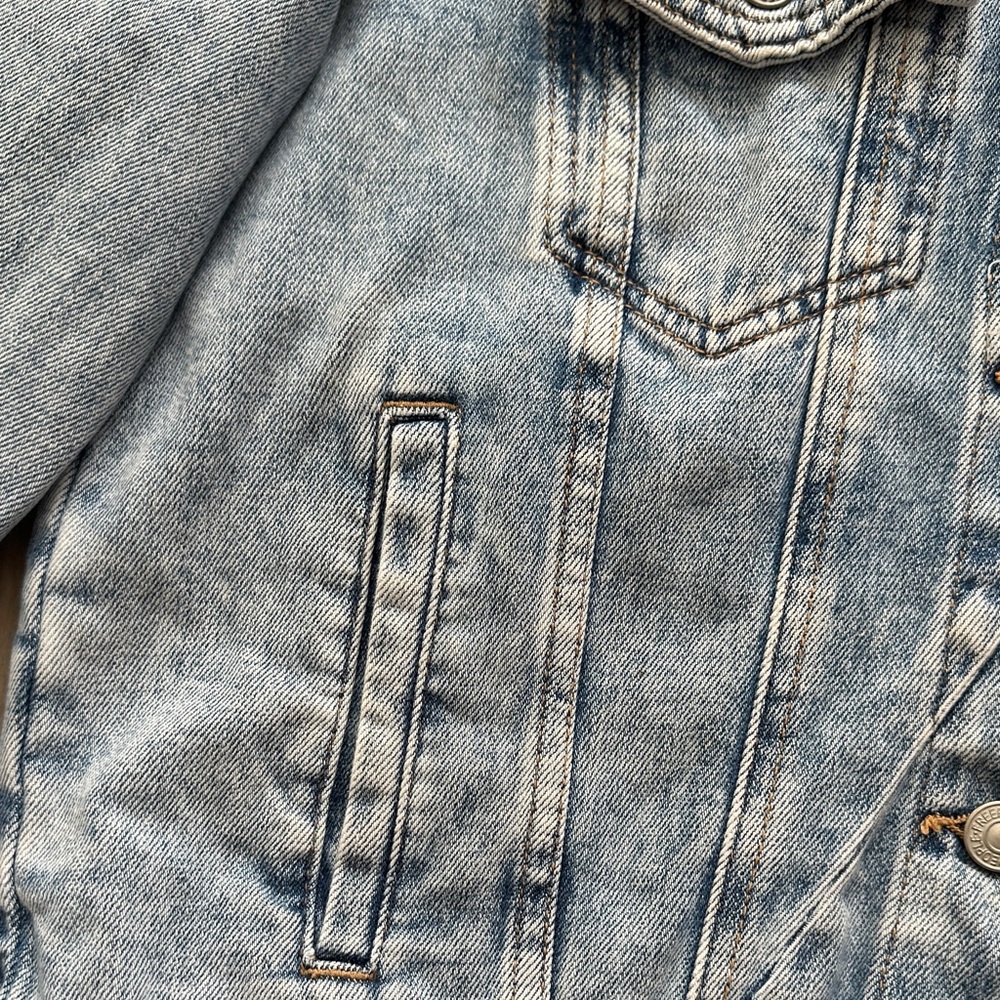 Free People Light Blue Jean Jacket - Picture 7 of 16